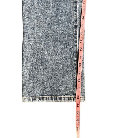 KHAITE Light Blue Straight Leg Jeans - Picture 9 of 9